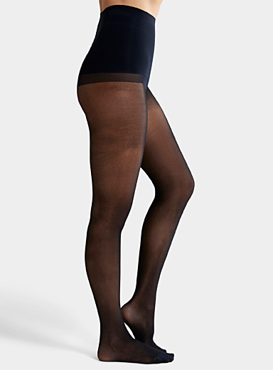 Elastic-free waistband Como pantyhose 20 denier - Fine <b>Exclusive collection from Italy</b>