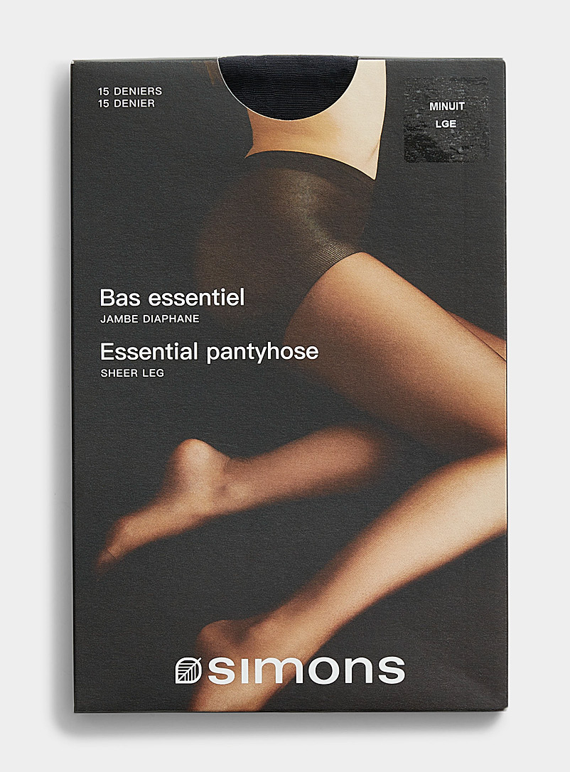 Simons Marine Blue 9-to-5 essential pantyhose for women