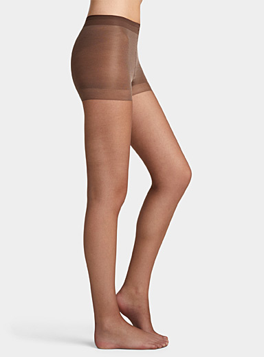 Simons: Le collant diaphane culotte de maintien 15 deniers - Ultrafin Caf&eacute;ine pour femme