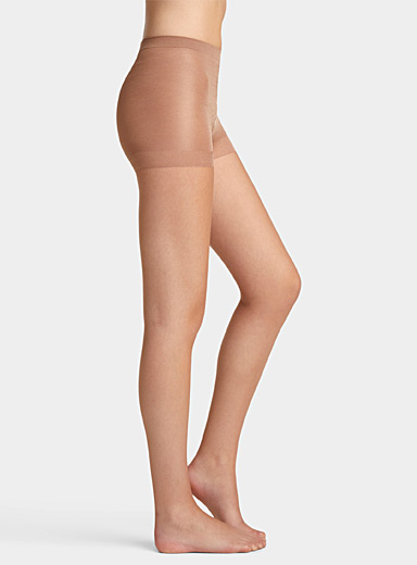 Le collant diaphane pied sandale 10 deniers - Ultrafin