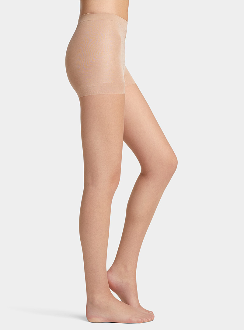Simons Natural Sheer sandle-toe pantyhose for women