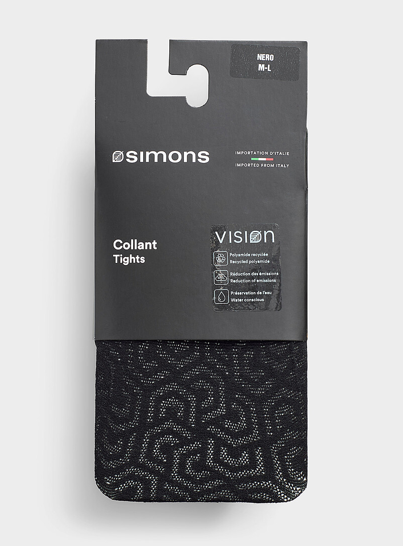 Geometry in movement pantyhose Exclusive collection from Italy product image 2