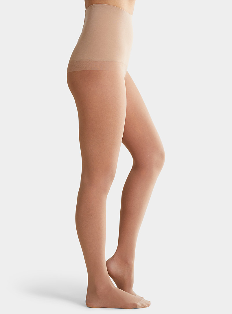 Elastic-Free Waistband Como Pantyhose 20 Denier - Fine Exclusive Collection From Italy