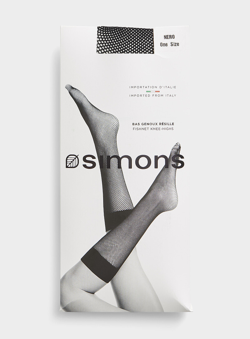 Fishnet knee-highs Exclusive collection from Italy product image 3