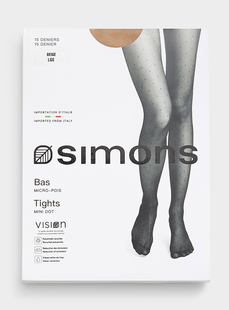 Pin dot pantyhose 15 denier - Ultra-fine Exclusive collection from Italy product image 2