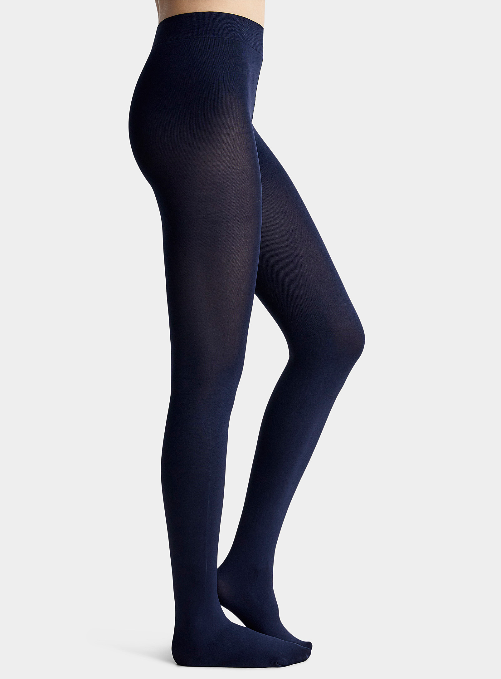 Simons - Women's Solid 3D microfibre tights