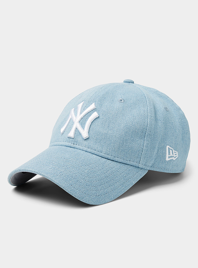 New Era: La casquette denim Yankees de New York Bleu moyen-ardoise pour homme