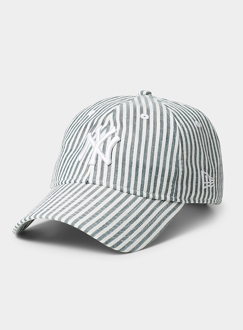 New Era Patterned green New York Yankees striped cap for men