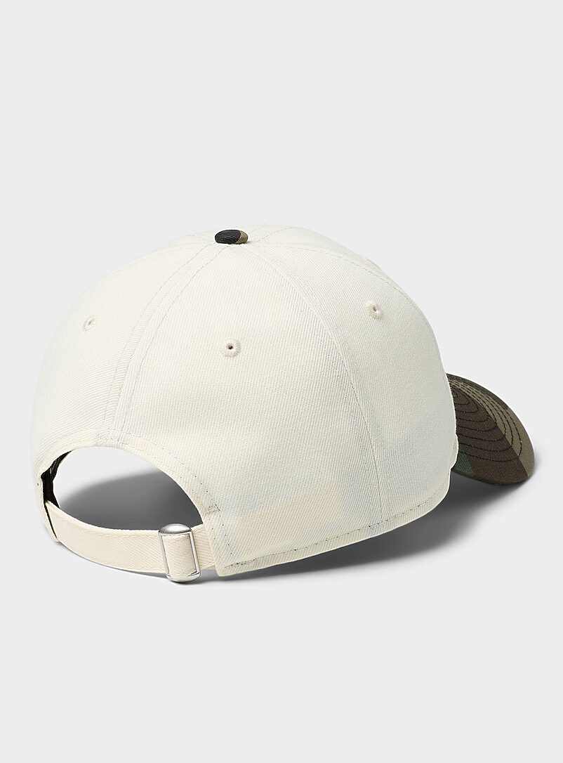 New Era Patterned Ecru Two-tone 9Twenty cap for men