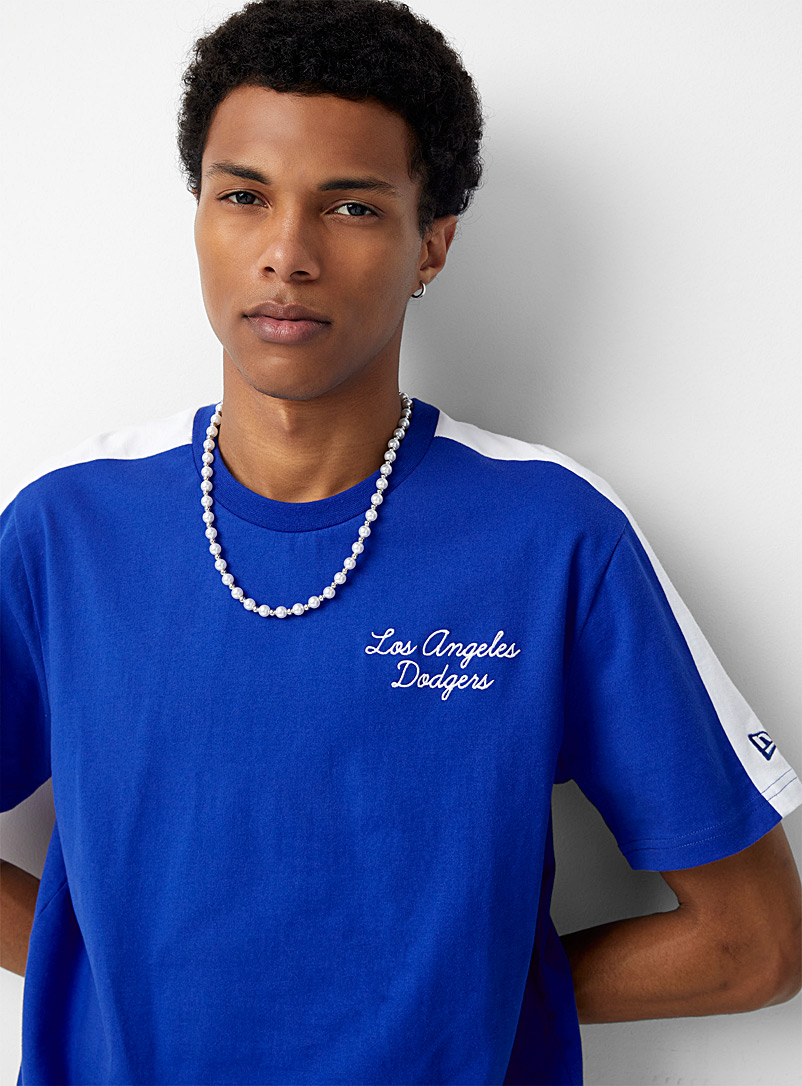 New Era: Le t-shirt club Dodgers Bleu pour homme