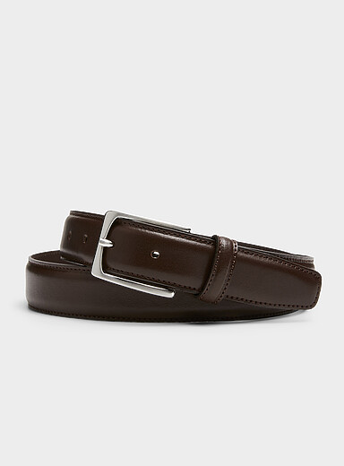 Minimalist Italian leather belt <b>Exclusive collection from Italy</b>