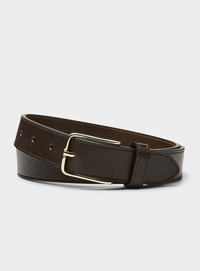 Minimalist Leather Belt