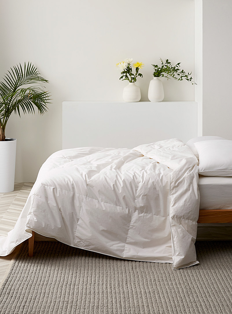Recycled Down Duvet Hypoallergenic And Eco Friendly Simons