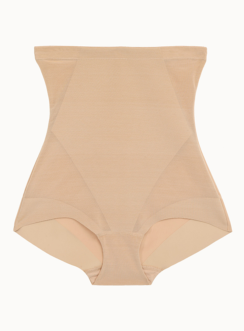 Silks Tan High-waist control panty for women