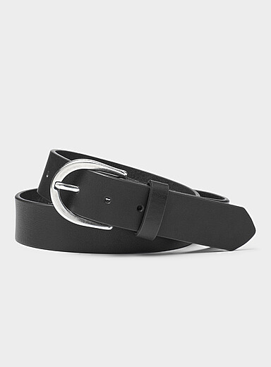 Bonista leather belt <b>Made in Canada</b>