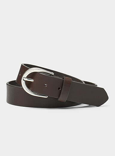 La ceinture en cuir Bonista <b>Faite au Canada</b>