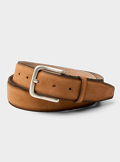 Antique-look belt