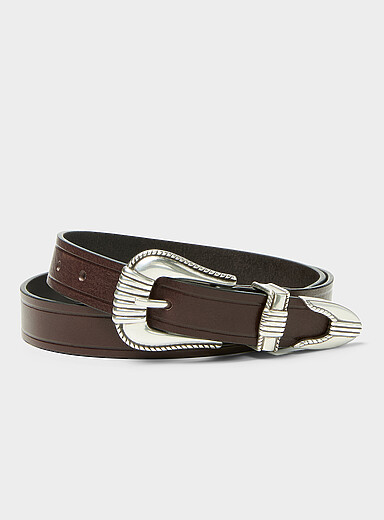 La ceinture western &eacute;troite