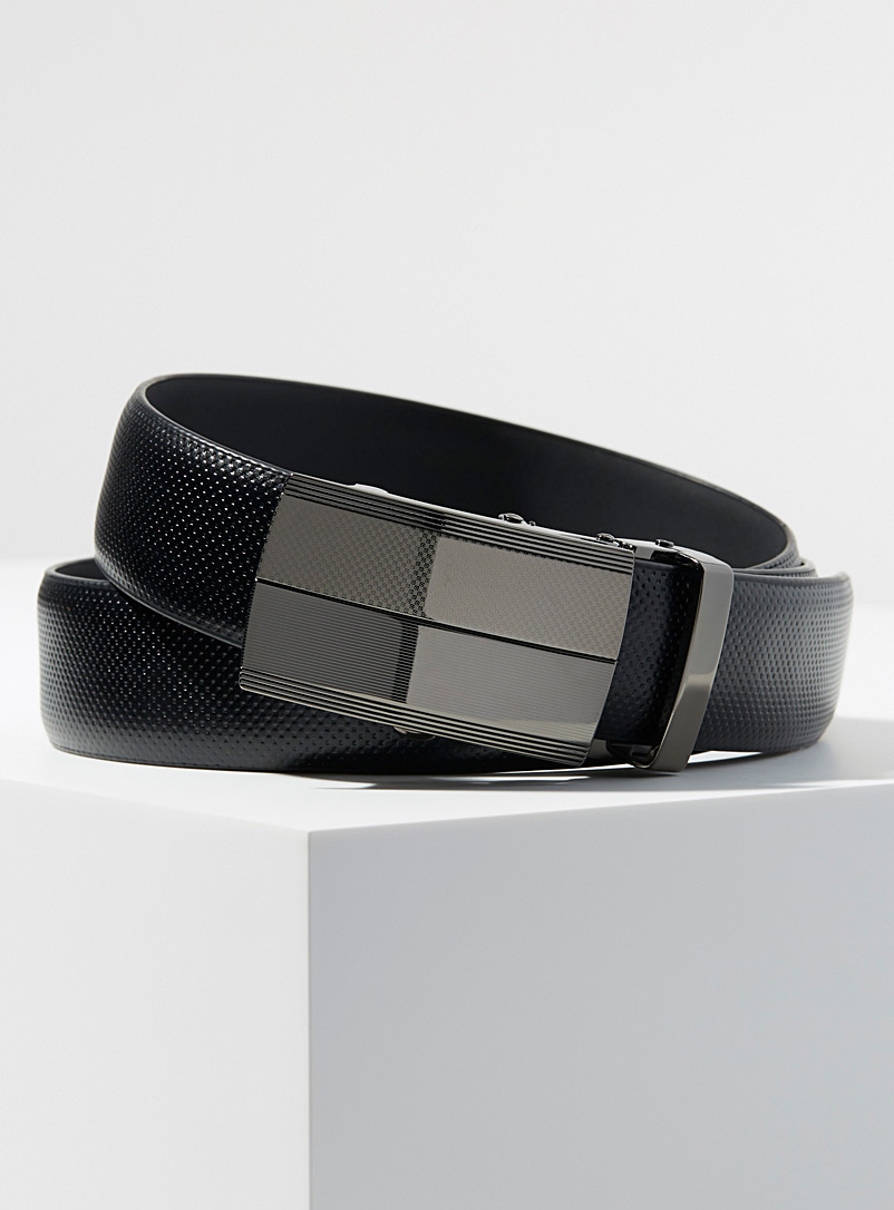 Micro-pattern automatic belt product image (primary)