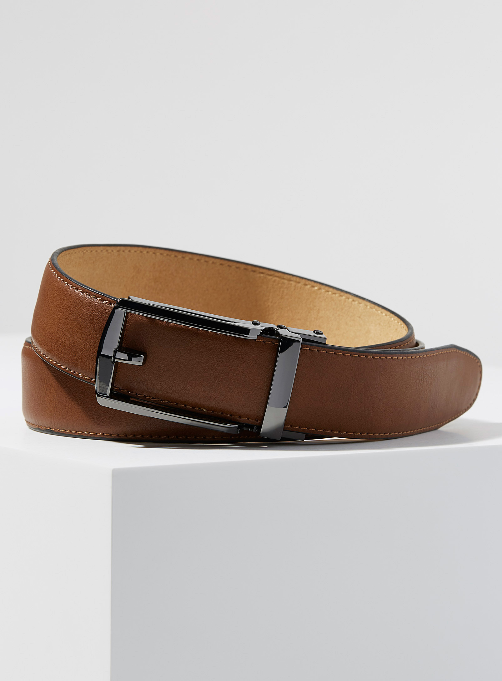 Le 31 Openwork Buckle Automatic Belt In Fawn