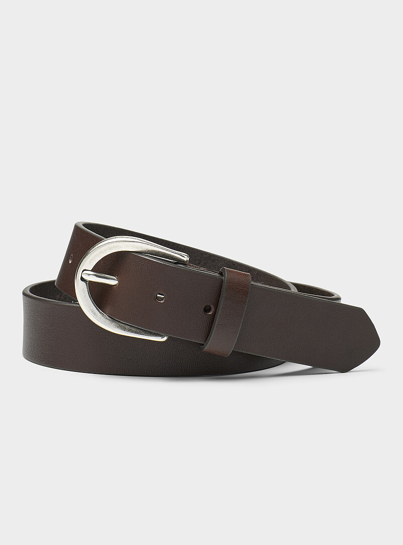 Bonista leather belt Made in Canada product image (primary)