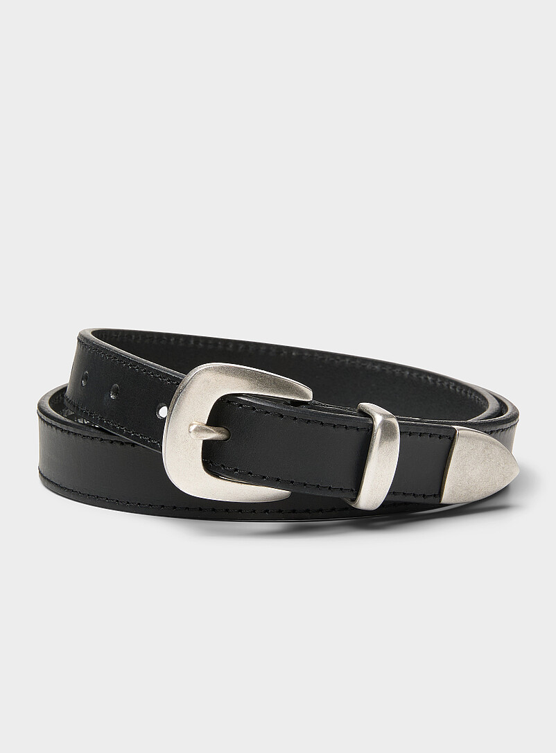 Minimalist Narrow Belt