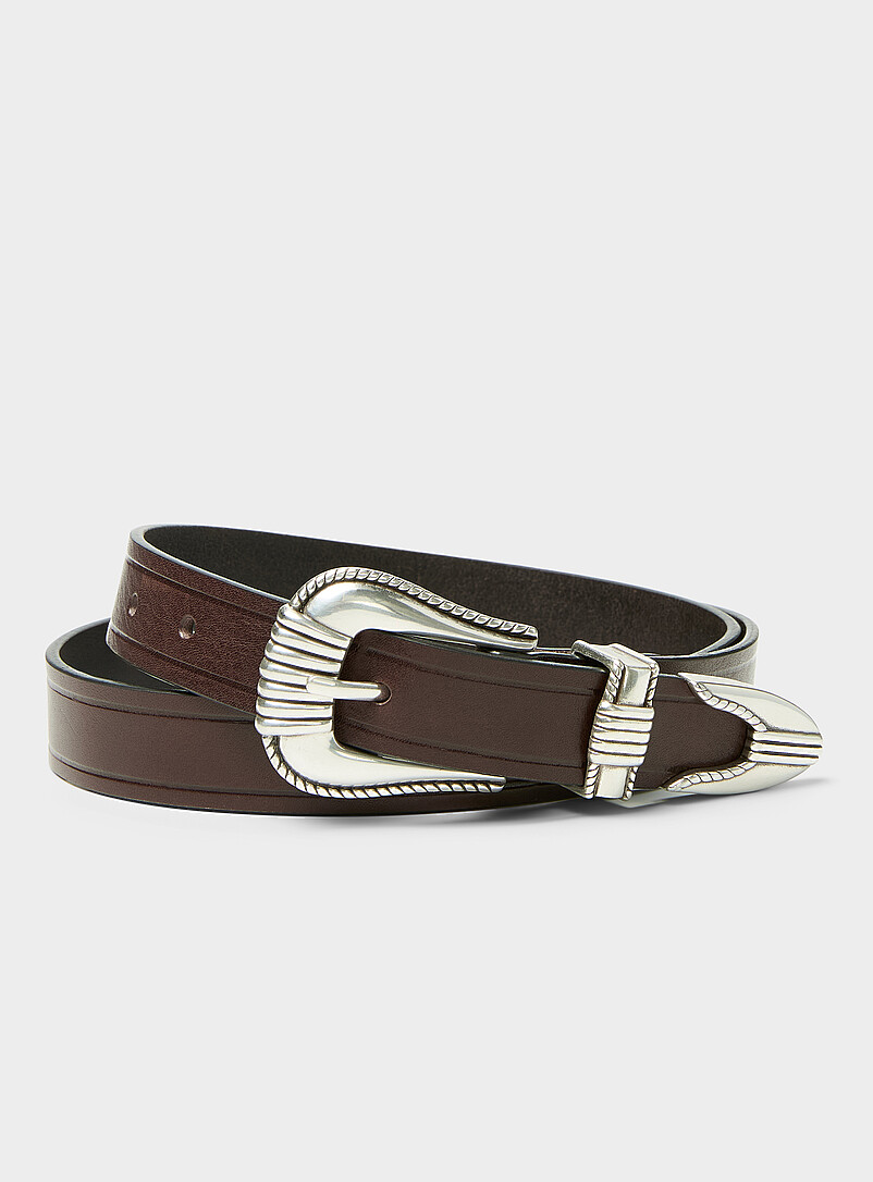 Narrow Western belt product image (primary)