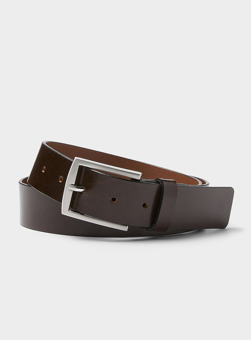 Minimalist Italian Leather Belt