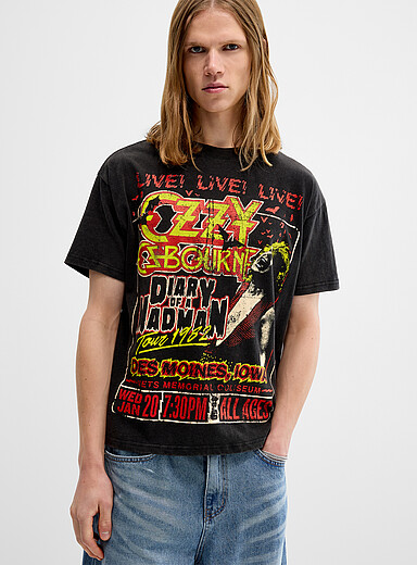 Le t-shirt Ozzy Osbourne <b>Coupe r&eacute;guli&egrave;re</b>