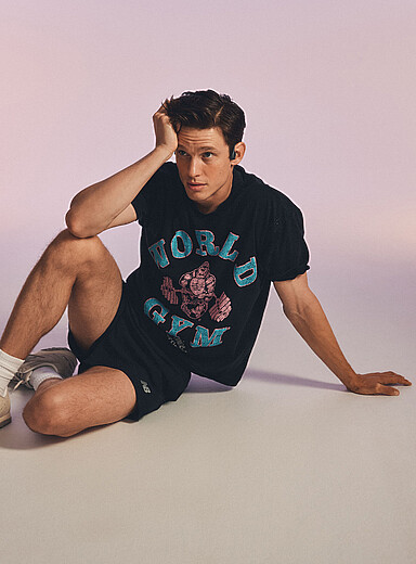 World Gym&reg; oversized boxy T-shirt