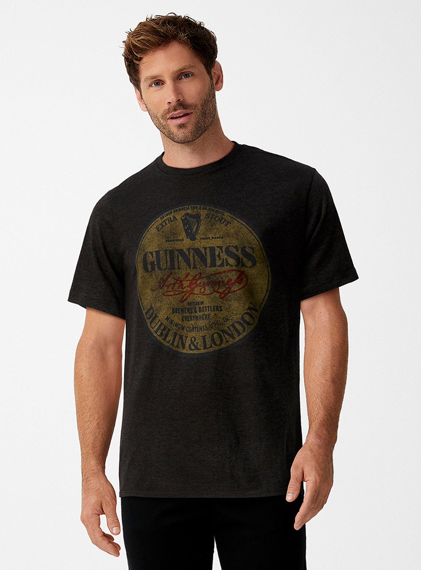 Le 31 Guinness T-shirt In Charcoal