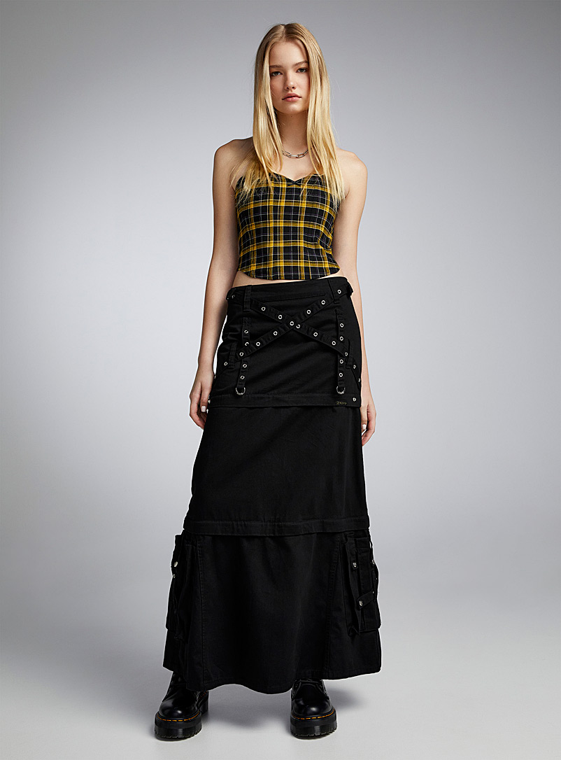 Convertible strap maxi skirt, Tripp NYC