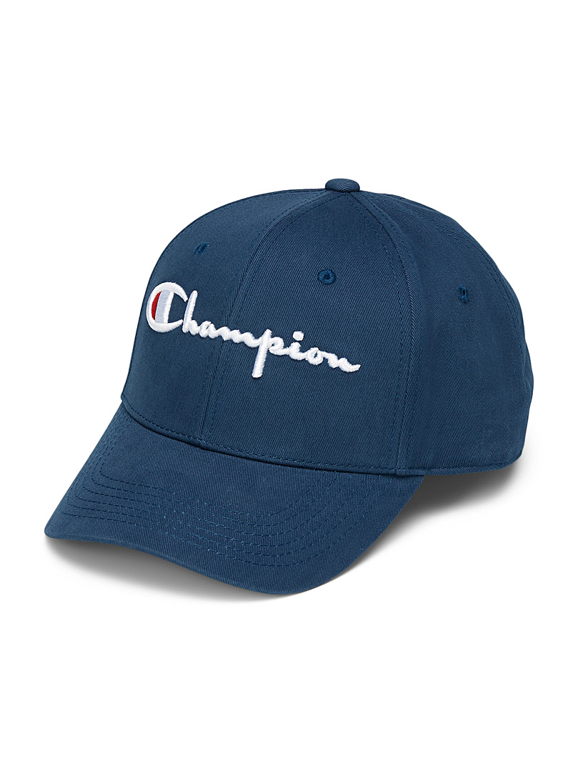 Champion: La casquette baseball authentique Marine pour homme