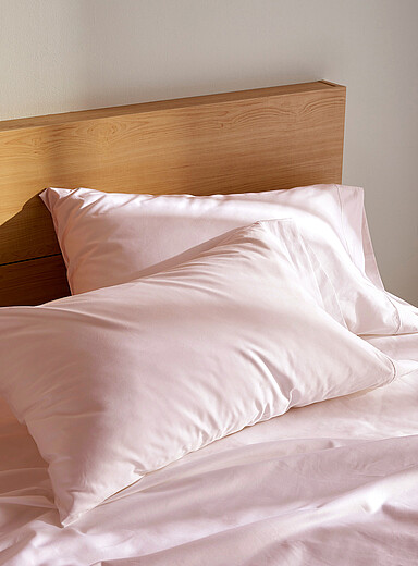 Simons Maison Pink Egyptian cotton pillowcases 480-thread-count Set of 2