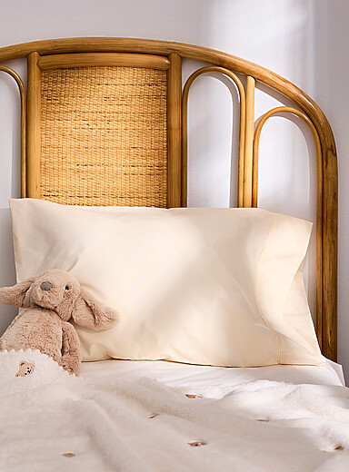 La taie d'oreiller unie pour enfant