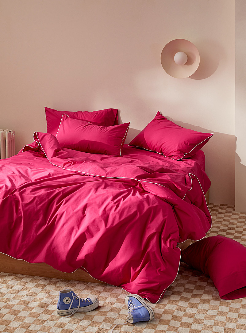 Simons Maison Pink Vibrant pigmentation duvet cover set