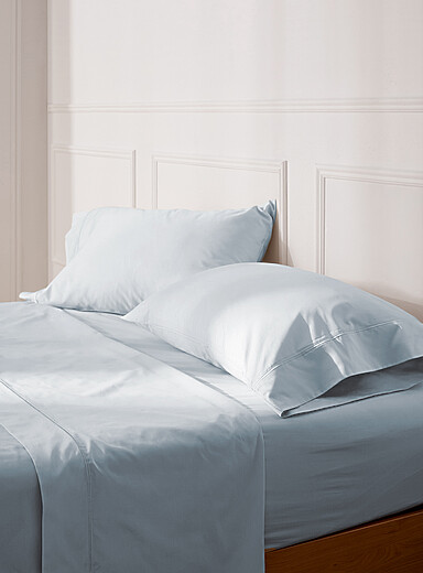 Egyptian cotton sheet set 480-thread-count Fits mattresses up to 16 in