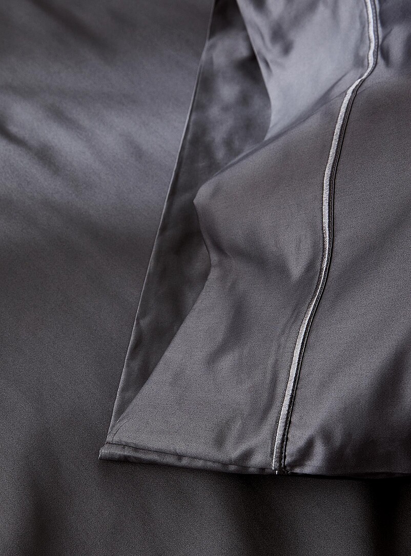Simons Maison Charcoal Egyptian cotton pillowcases 480-thread-count Set of 2
