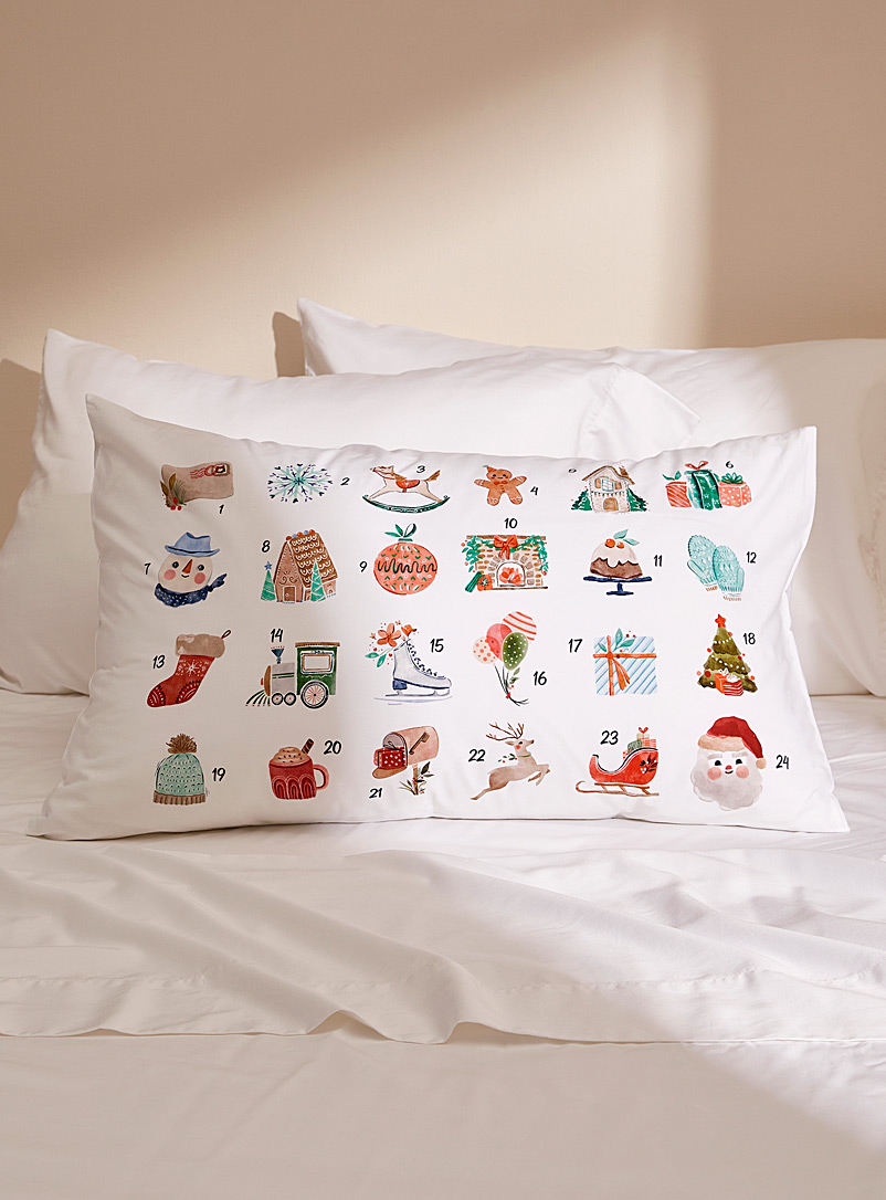 Advent calendar pillowcase | Simons Maison | Pillowcases | Bedroom | Simons