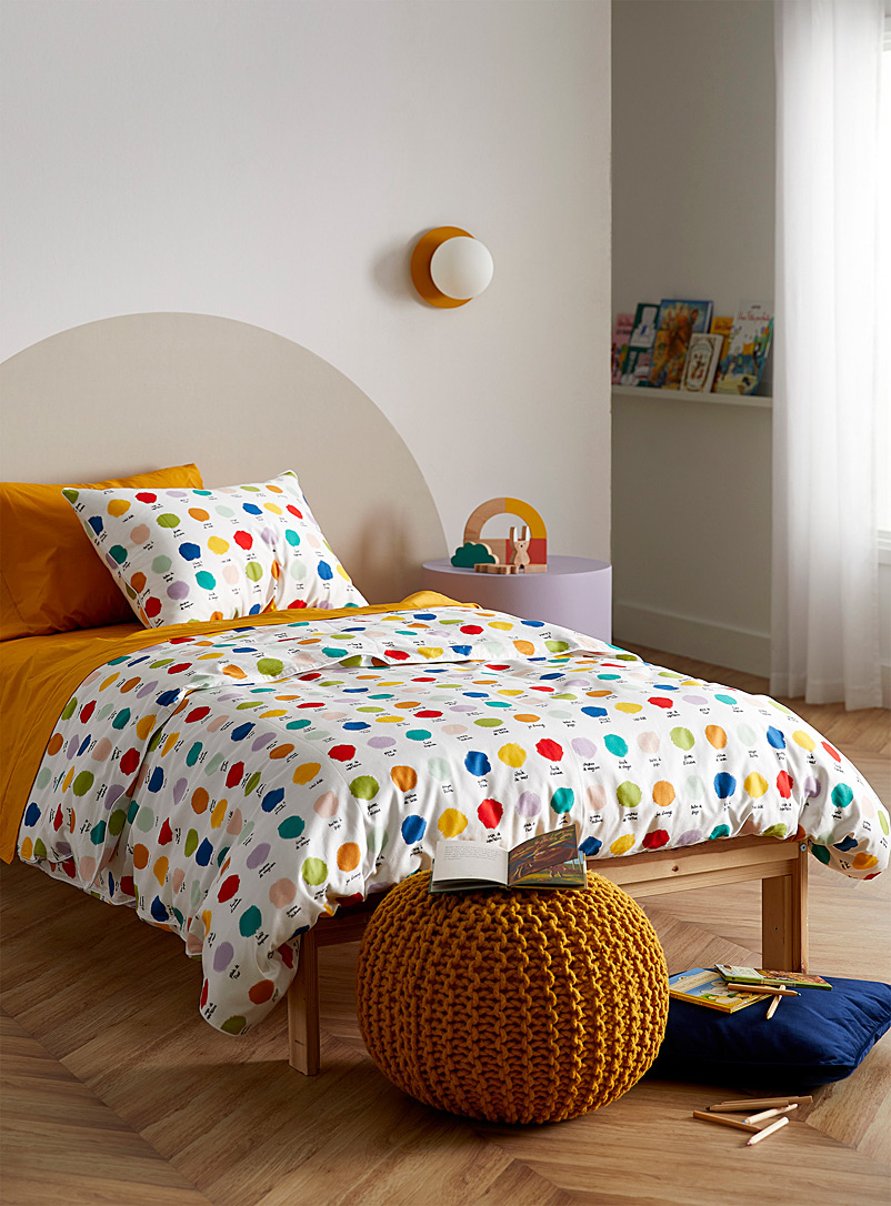 Simons Maison Assorted Coloured dots duvet cover set