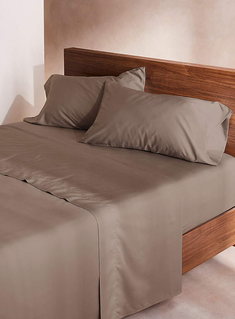 Bamboo Rayon And Organic Cotton Sheet Set 300-Thread-Count Fits Mattresses Up To 16 In