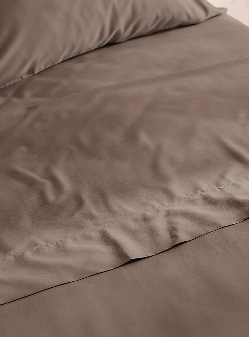 Bamboo rayon and organic cotton sheet set 300-thread-count Fits mattresses up to 16 in product image 2