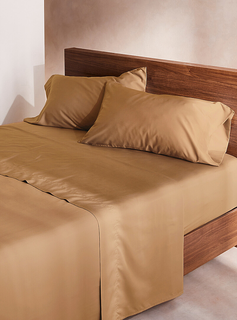 Bamboo Rayon And Organic Cotton Sheet Set 300-Thread-Count Fits Mattresses Up To 16 In