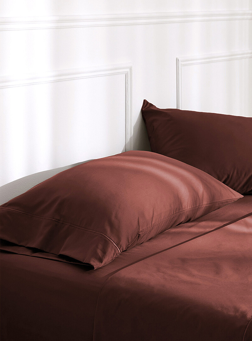 Egyptian Cotton Pillowcases 480-Thread-Count Set Of 2