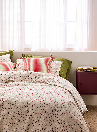 L'ensemble housse petites cerises
