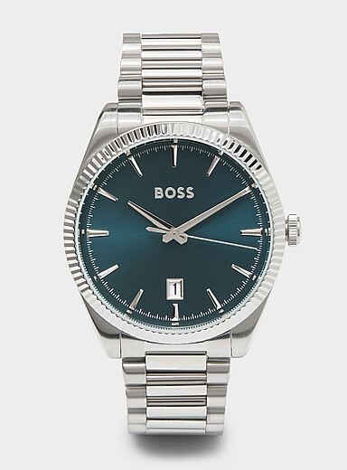 La montre argent&eacute;e Cheswick
