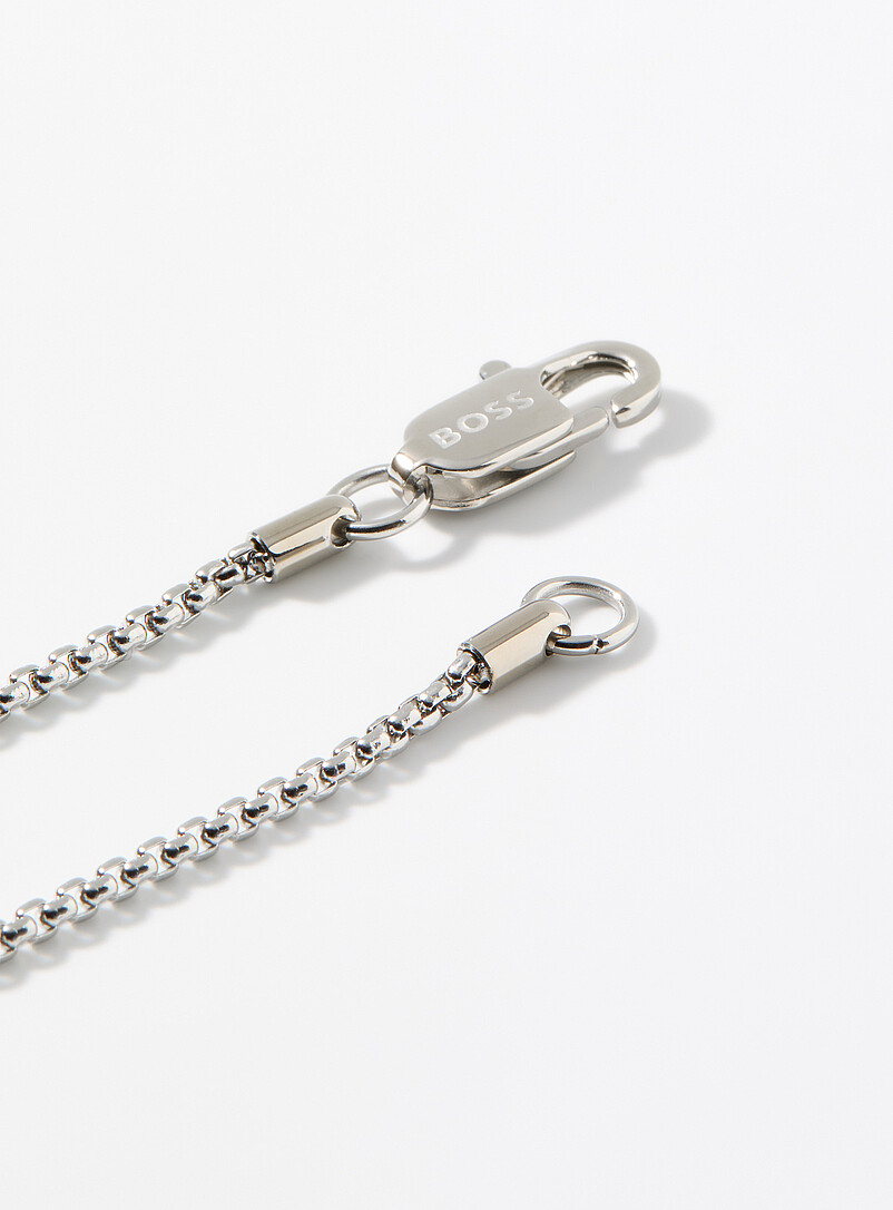 Geo rectangle pendant necklace product image 2