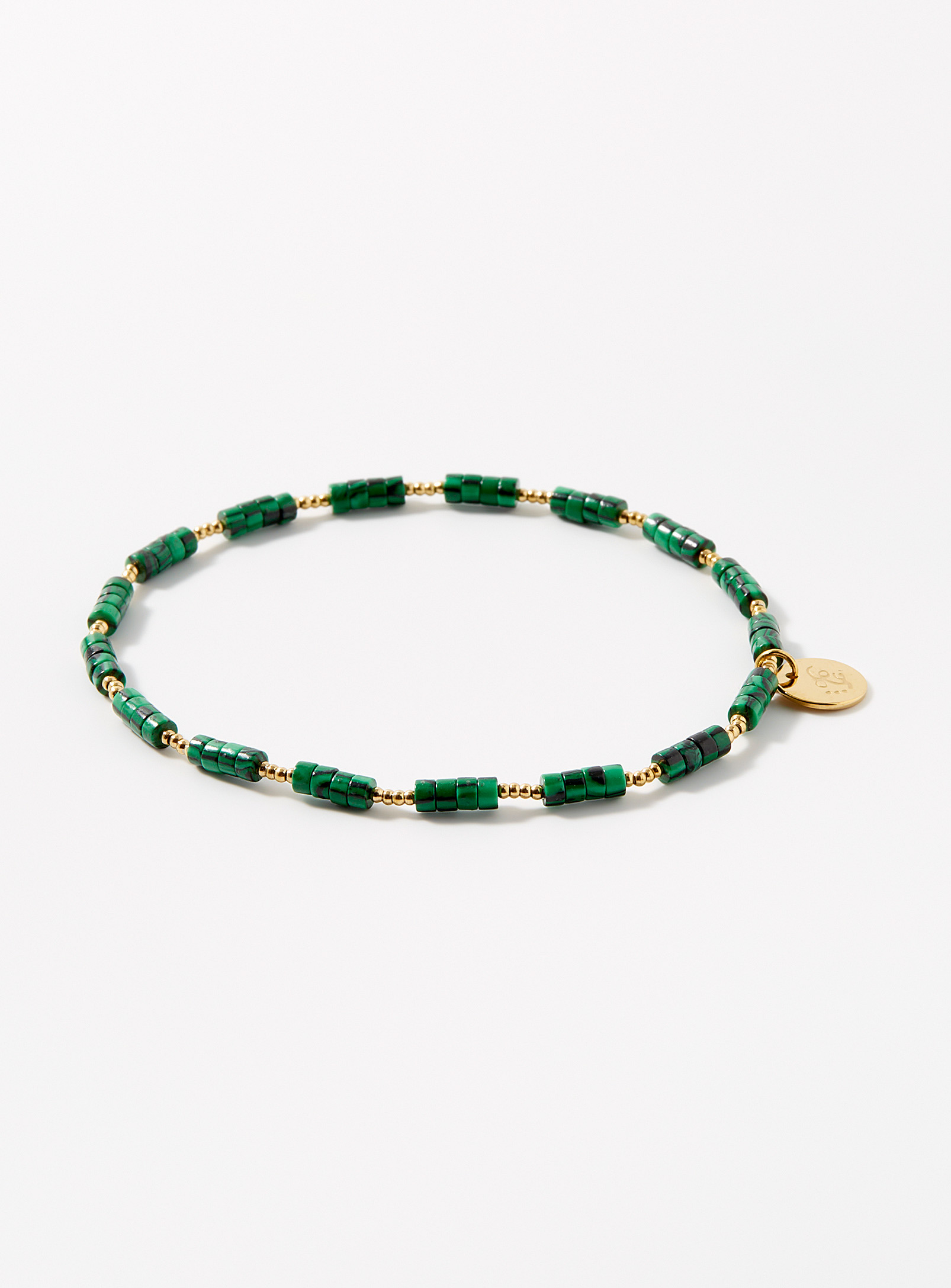 Le 31 - Men's Green stone bracelet