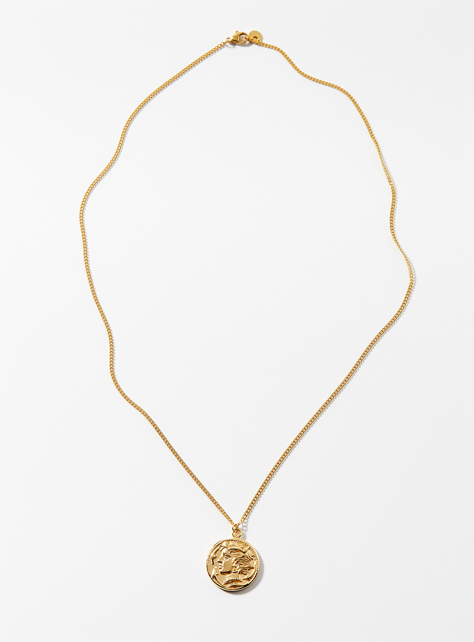 Le 31 Face Medallion Necklace In Gold