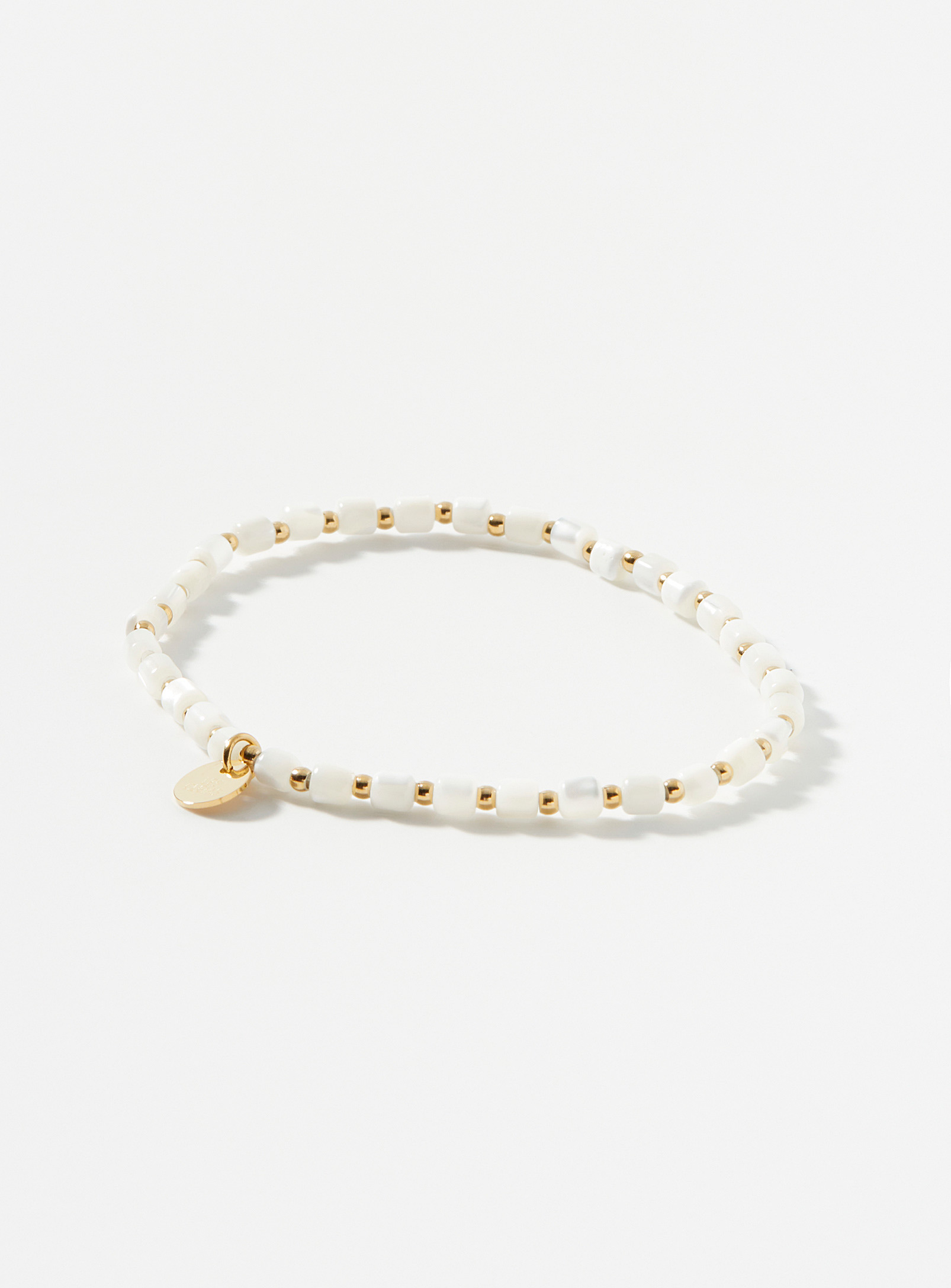 Simons - Women's Opalescent bead bracelet